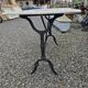 Table bistrot plateau en marbre