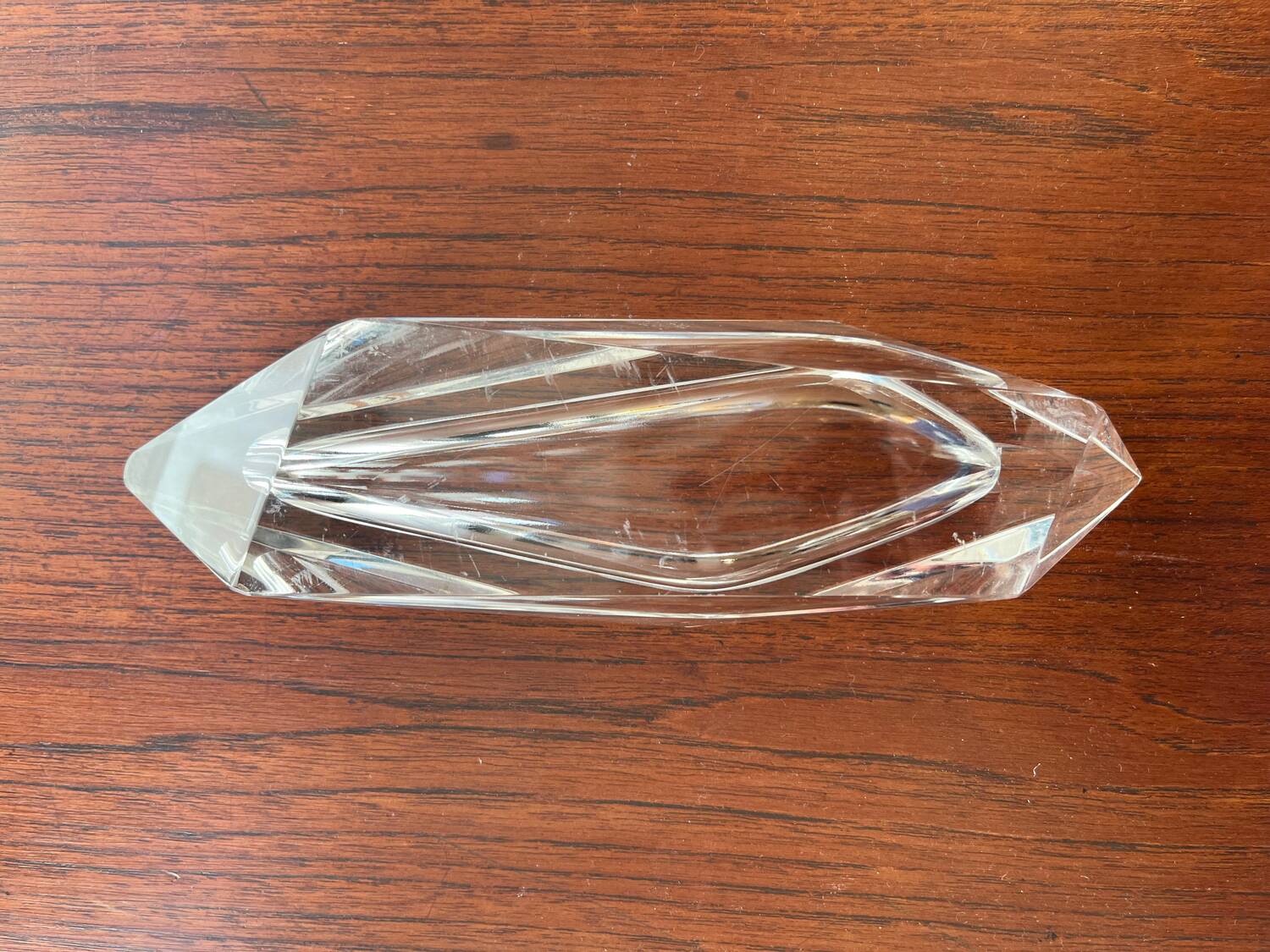 Crystal ashtray