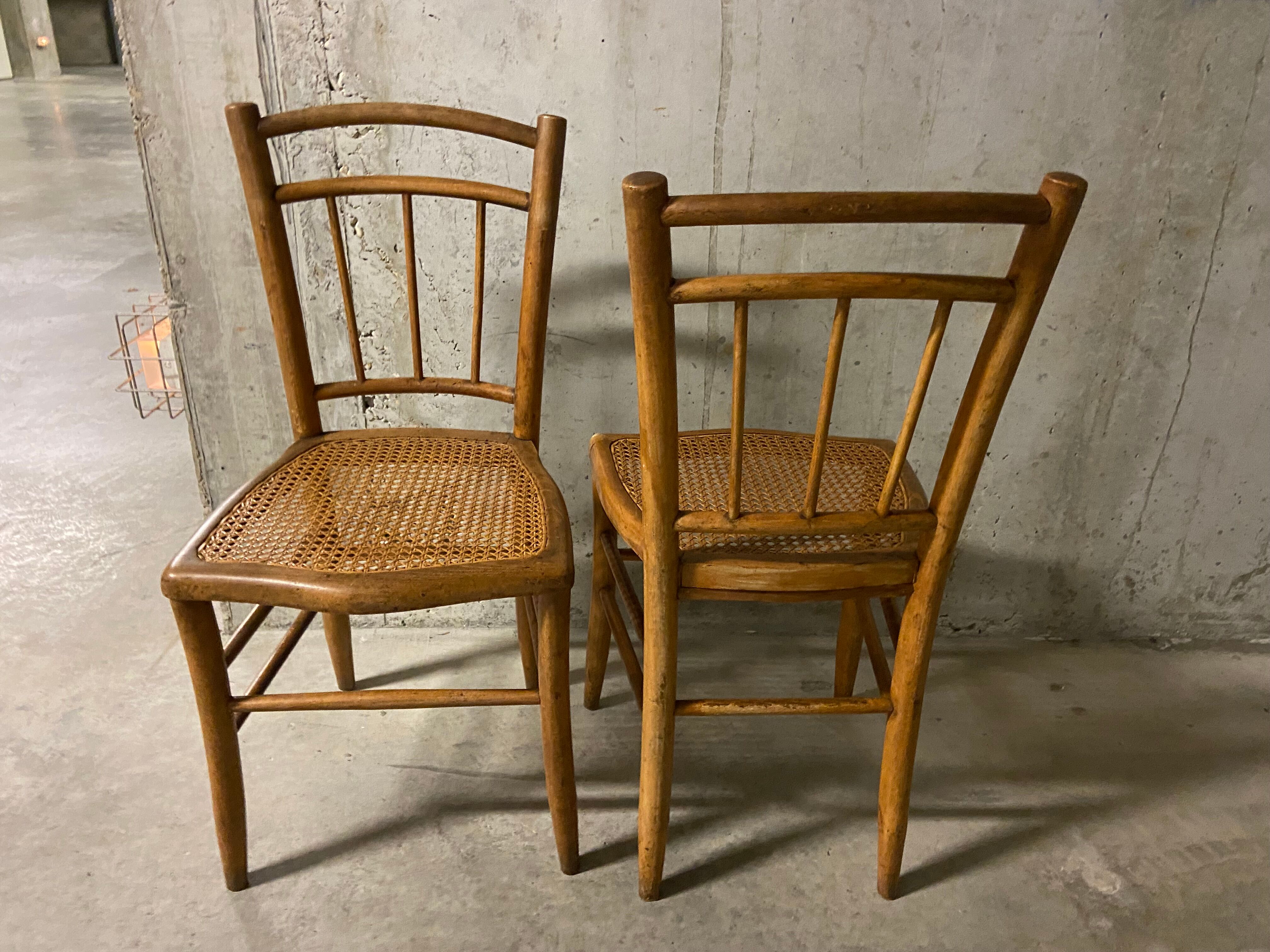 Bistro chairs 50s