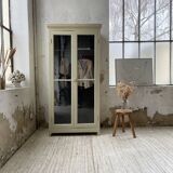 Glazed hosiery cabinet showcase