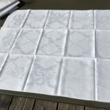 9 towels VP damask 87x72cm patterns ribbons