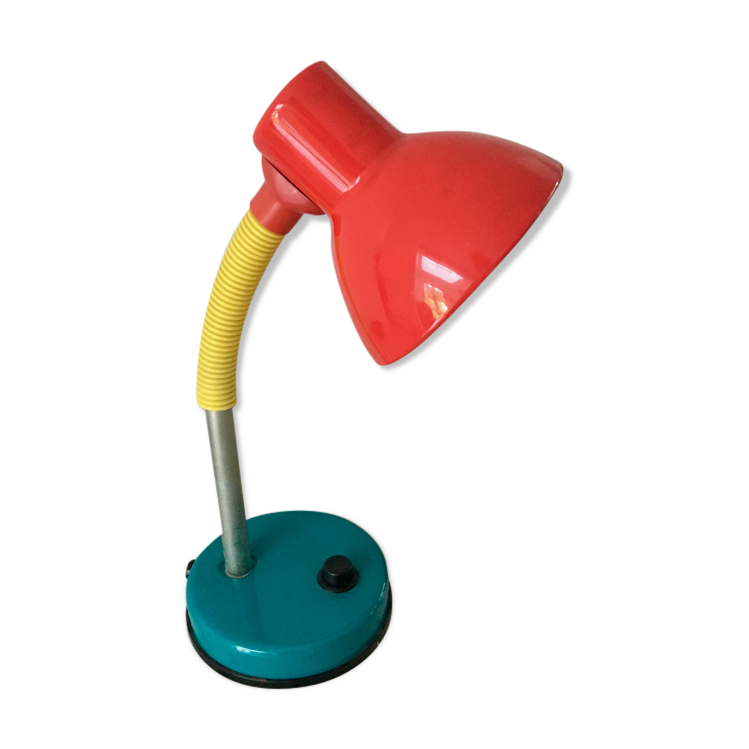 Vintage articulated lamp Memphis style