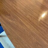 Italian oval dining table from the 60s