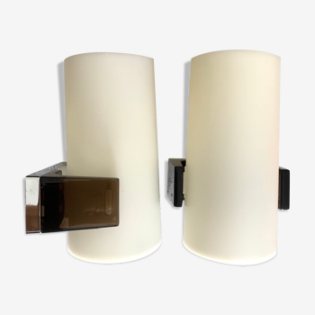 Pair of Allibert wall lamps