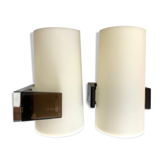Pair of Allibert wall lamps