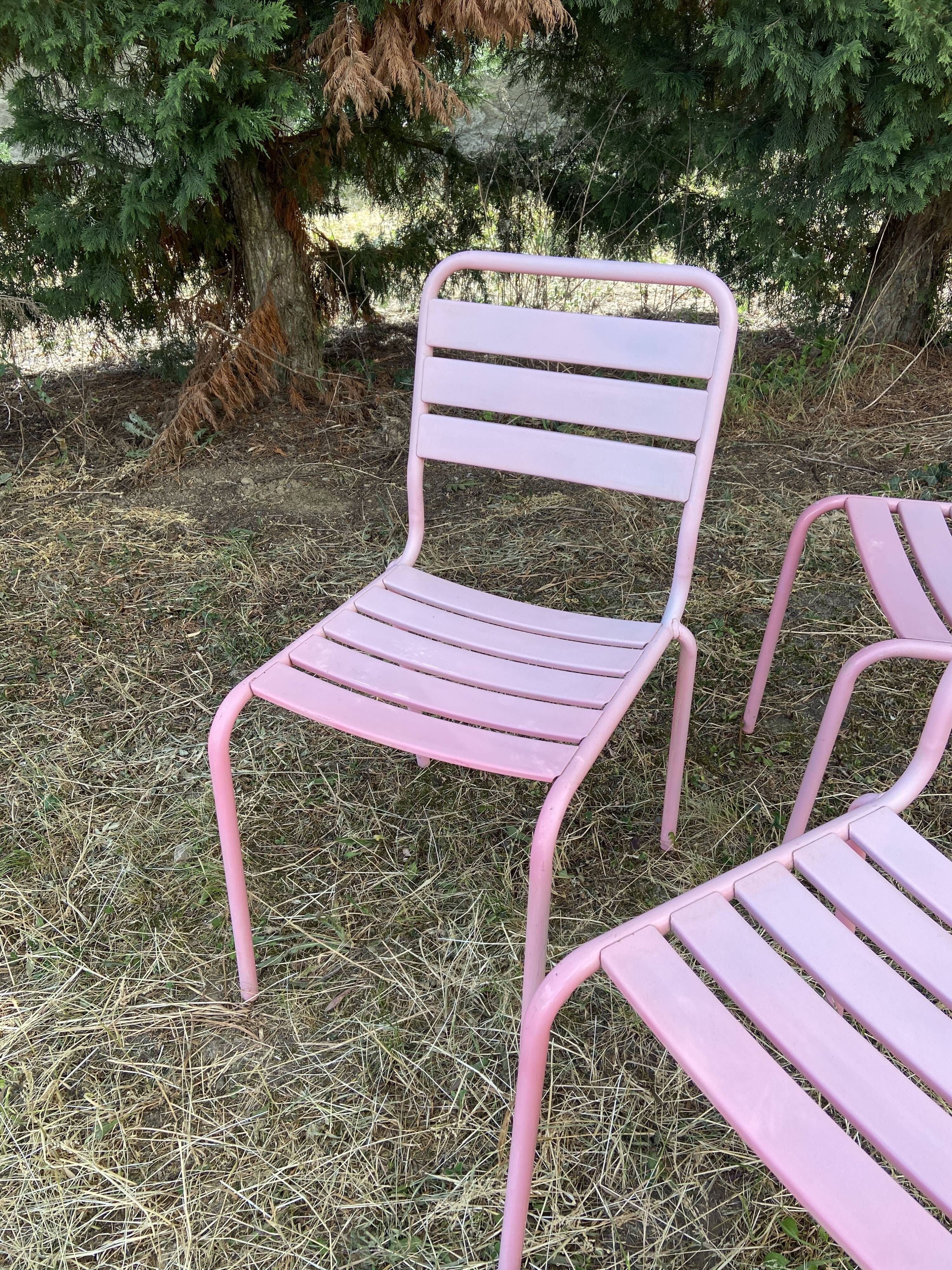 chaises bistrot terrasse chaises jardin fer forgé