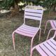 chaises bistrot terrasse chaises jardin fer forgé