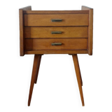 Compass feet bedside table