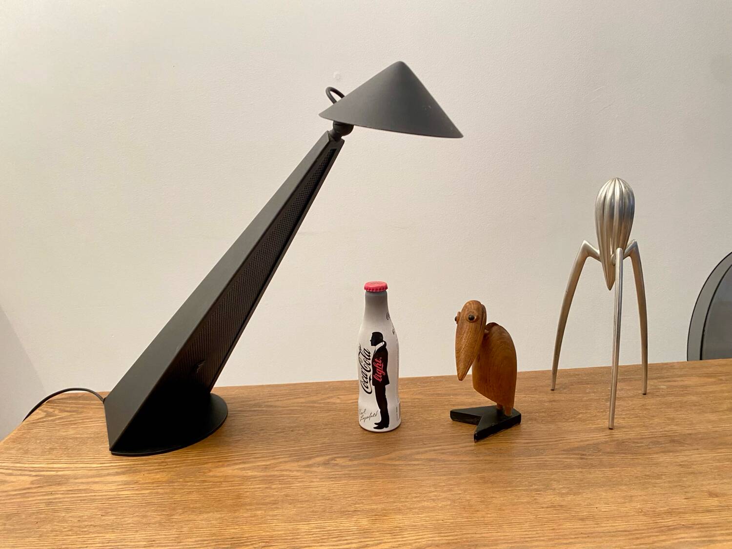 Genexco France desk lamp modernist design Patrice Bonneau vintage 80s