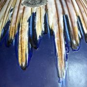 Vase signed workshop Cerenne - Ceramics of Vallauris - Entirely handmade