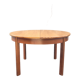 Table ronde extensible 120 à 170 cm
