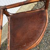 Rattan shelf