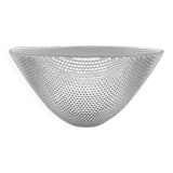 Glass bowl Trigona for Holmegaard, Denmark 1980s