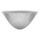 Glass bowl Trigona for Holmegaard, Denmark 1980s