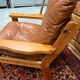 Pine armchair from the 1970s chalet