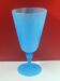 Opaline, chalice shower foot, ciborium, height 23.5 cm