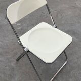 Plia lucite folding chairs Giancarlo Piretti for Castelli set of four