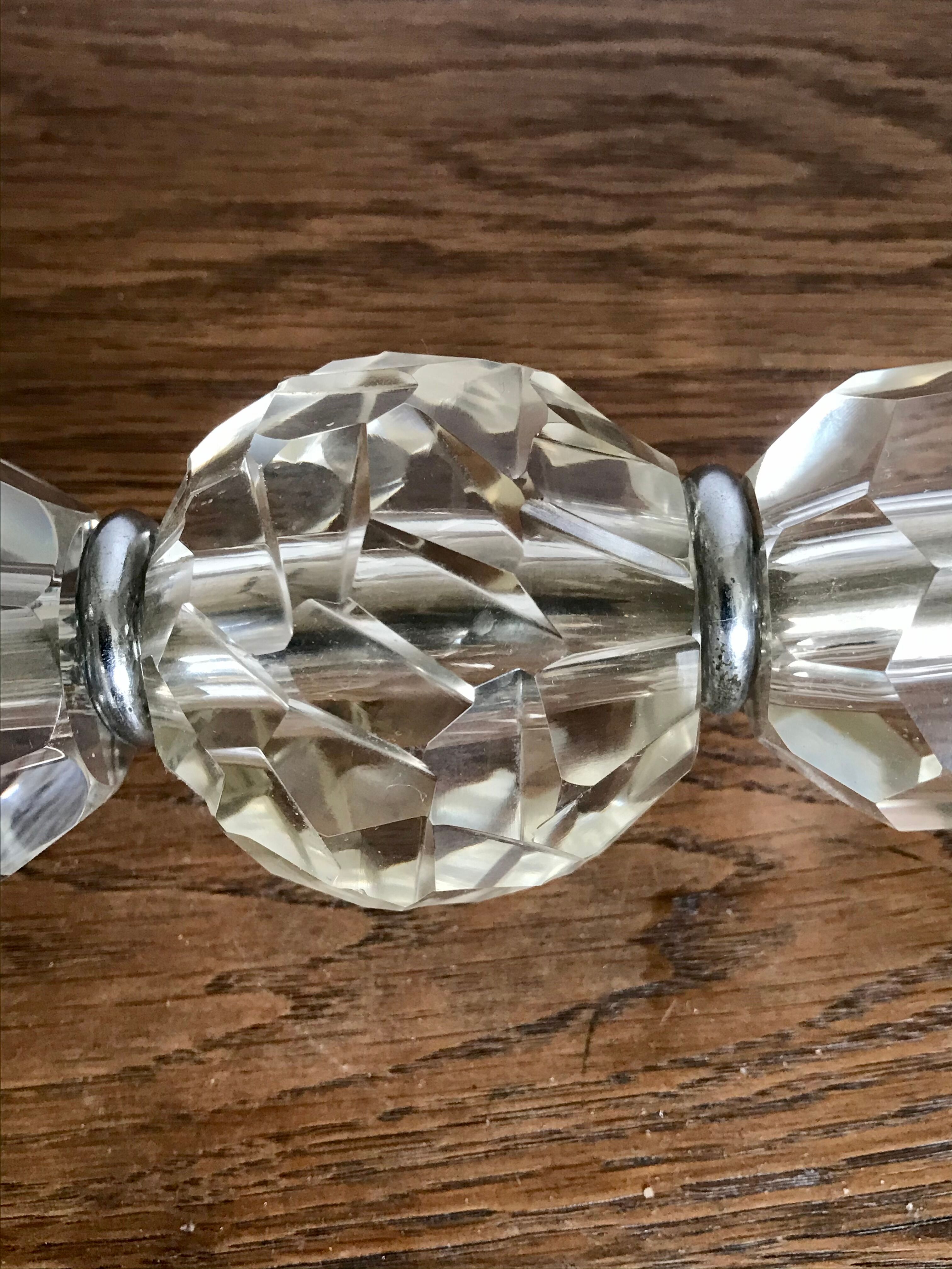 Vintage crystal lamp