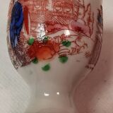 Rare 4 Antique Egg Holders / Egg Cups, Japanese, hand-painted porcelain