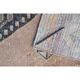 Colourful long Turkish decorative rug from the 1940s, 83x205 cm.