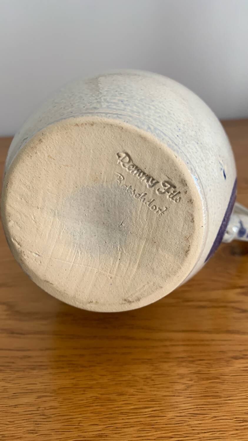 Antique Betschdorf Reminy fils pitcher