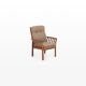 Fauteuil lounge danois de Schou Andersen