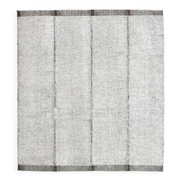 9x9 Green White Square Moroccan Rug 265X265Cm SK 242886