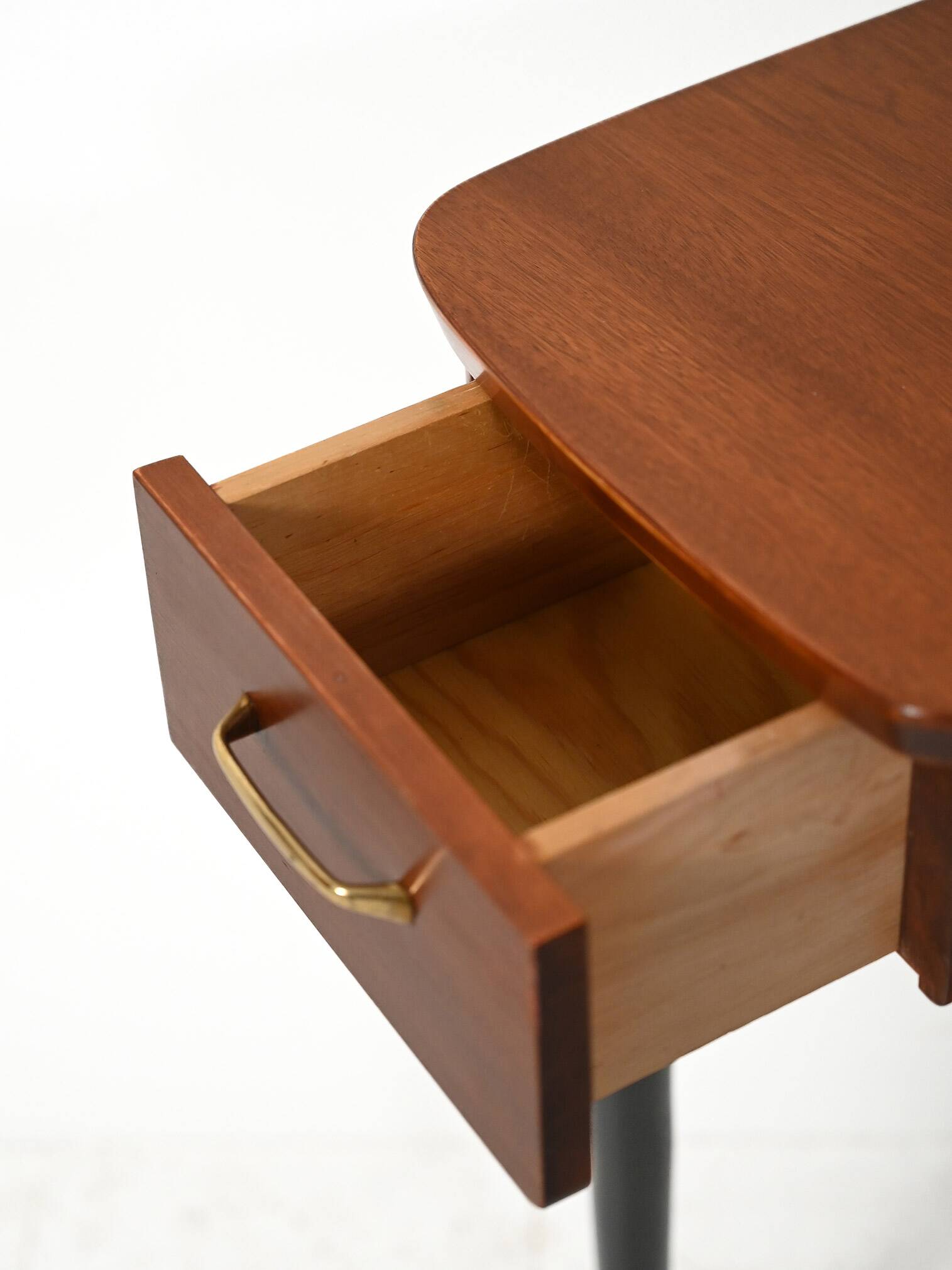 Scandinavian dressing table with triple mirror, 1950s–60s