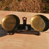 Old scale with weight