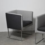 Pair of vintage amchairs model Solo by Antonio Citterio for B&B Italia