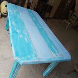 Table de ferme vintage