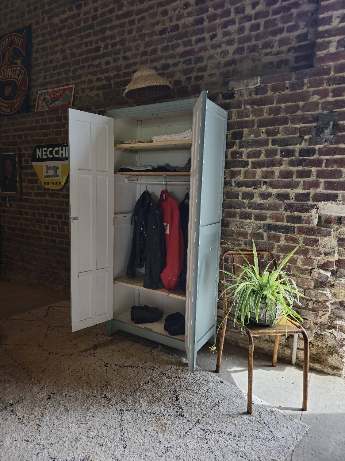 Vintage Parisian wardrobe