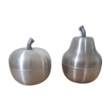 Pair of vintage ice buckets