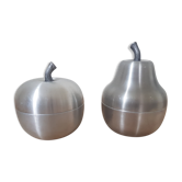 Pair of vintage ice buckets