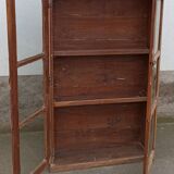 Armoire vitrée ancienne en bois