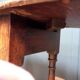 Tabouret à rabats du XVIIIe siècle
