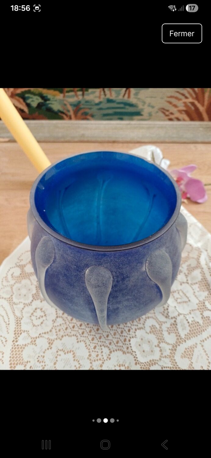 Vintage Style Murano Italian Vase