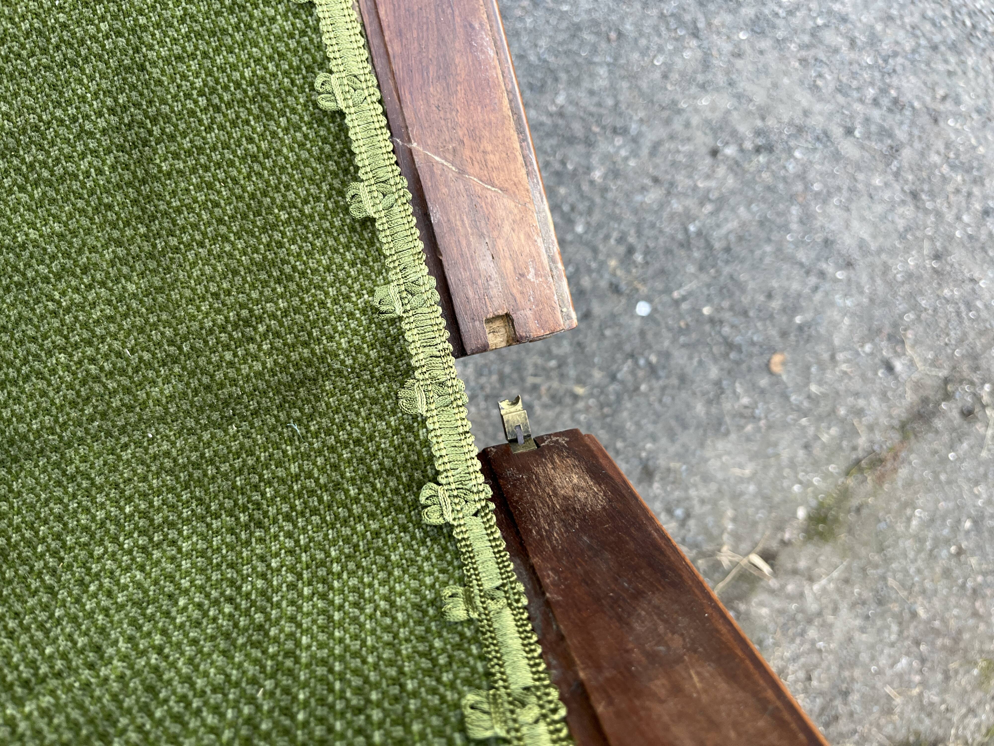 Louis XVI style mahogany games table