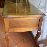 Oak with 5 drawers desk