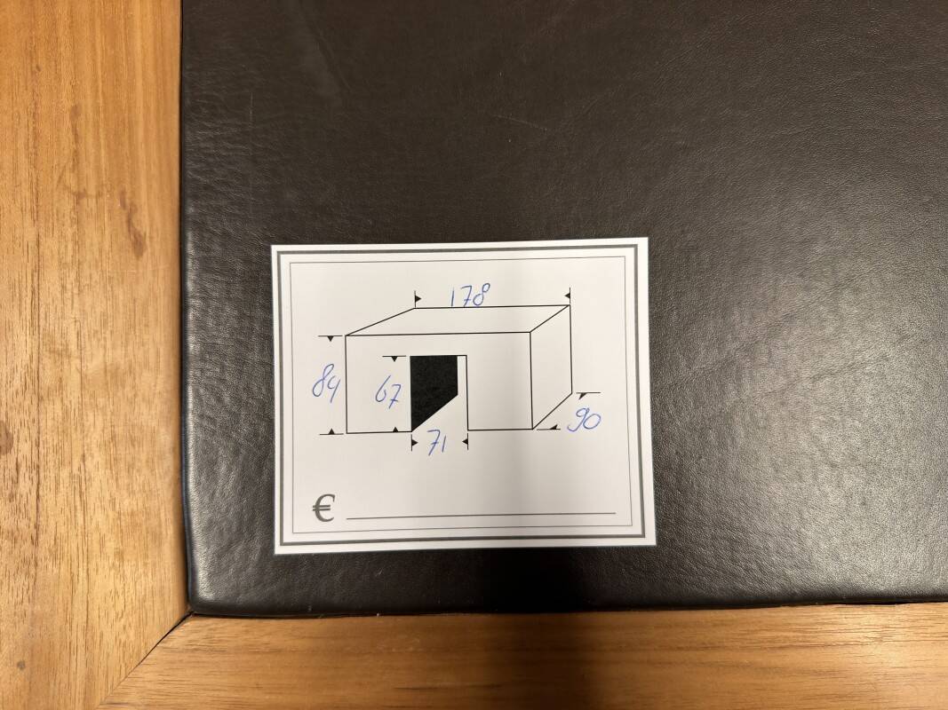 Classic English Teak Wood Desk