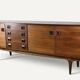 Scandinavian enfilade in rosewood – 1960s