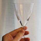 6 wine / port glasses in Baccarat cut crystal? 1930s