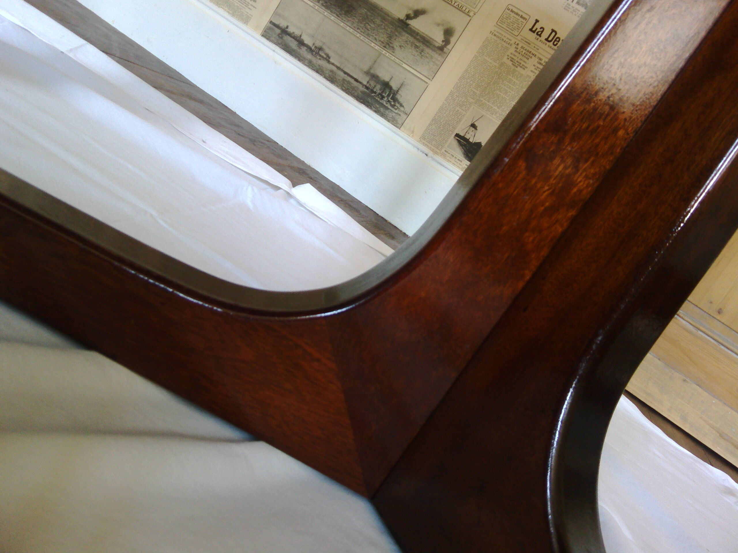 Vintage oval dining table with extensions for Baumann - 1960