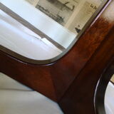 Vintage oval dining table with extensions for Baumann - 1960