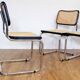 Set de 4 chaises Marcel Breuer B32 années 70