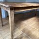 Farm table for 10/12 people.