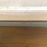 Italian rectangular coffee table in smoked glass vintage 1970