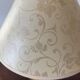 Empire bedside lamp in gilded fluted brass – Neoclassical style 1970