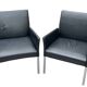 Ensemble 2 Canapés et 2 Fauteuils par Walter Knoll, 2006. Set de 4