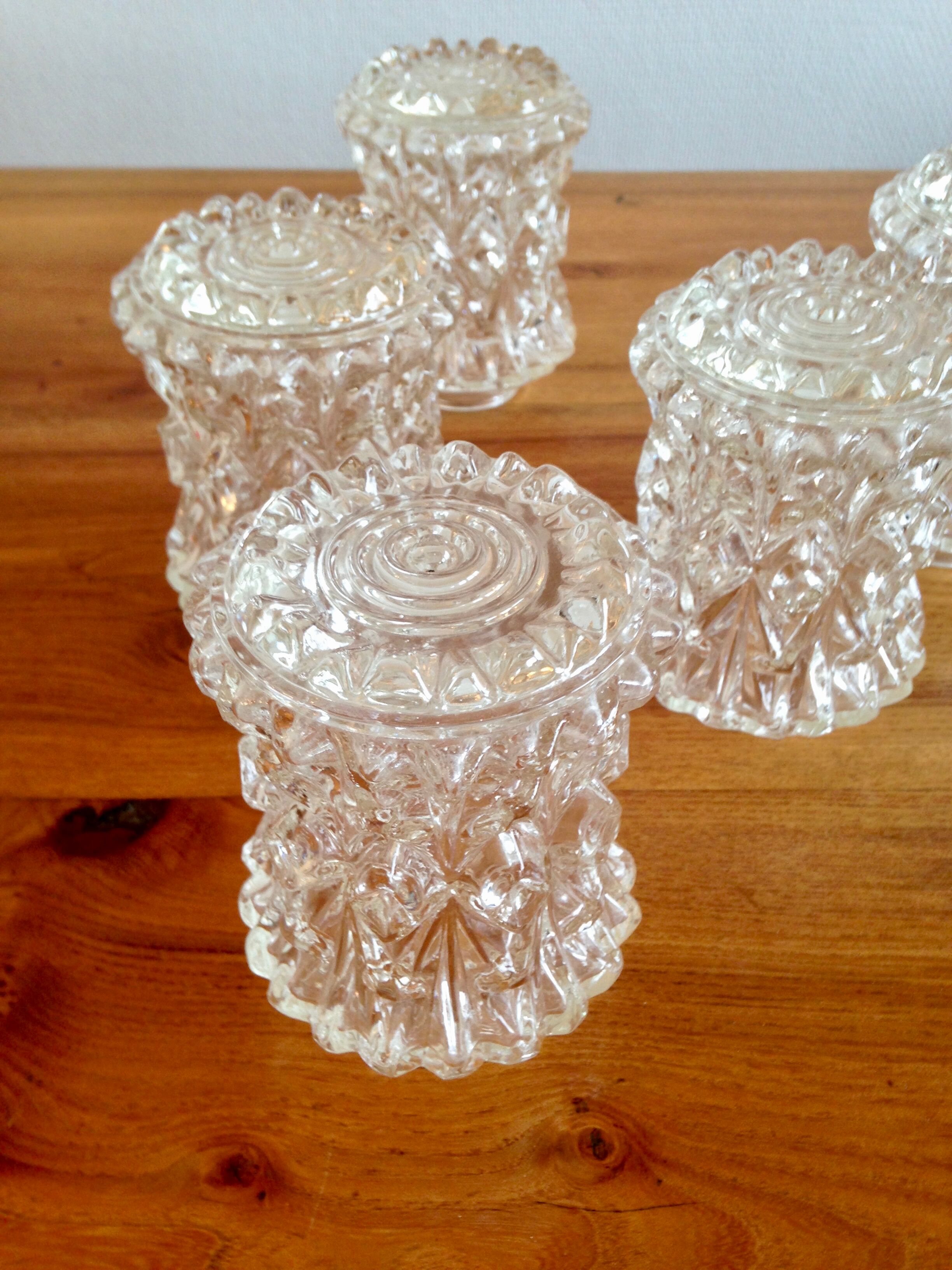 Spiral chandelier 5 lights